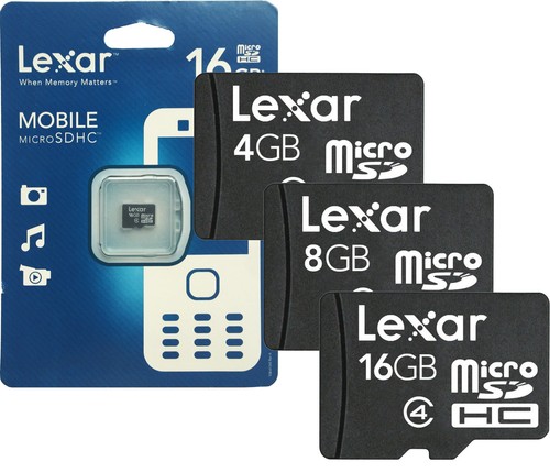 Lexar microsd flash fast - lexar,
