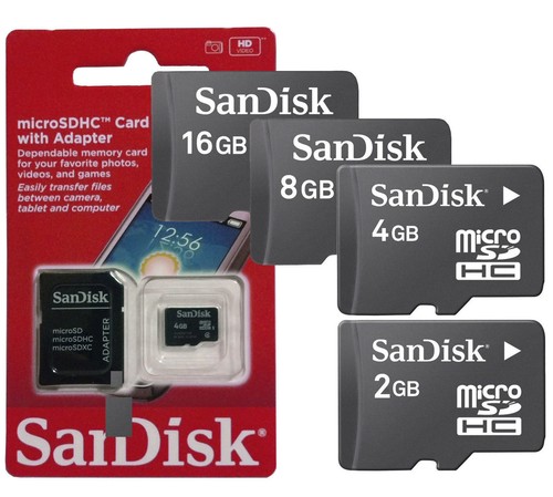 Sandisk microsd flash - sandisk, fast